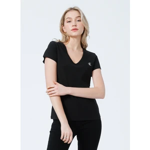 Calvin Klein Kadın Ck Embro Badge V Yaka T-Shirt