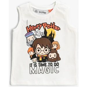 Harry Potter Baskılı Atlet Lisanslı Pamuklu