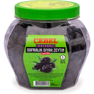 Siyah Zeytin   S  291-320 Kalibre 1000 gr Pet