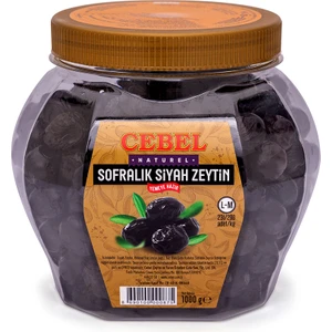 Siyah Zeytin   L-M 231-290 Kalibre 1000 gr Pet
