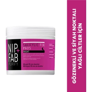 Nip Fab Salisilik Asit Yüz Temizleme Pedi Gece 80 Adet