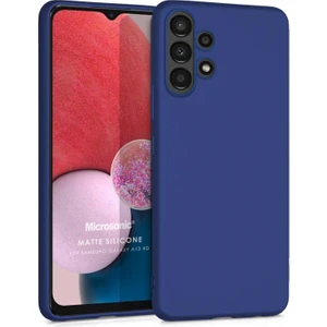 Matte Silicone Samsung Galaxy A13 4g Kılıf Lacivert