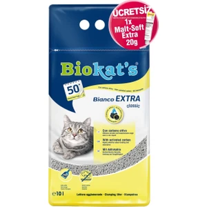 Bianco Extra Kedi Kumu 10 Lt + Malt Soft Extra 20 gr