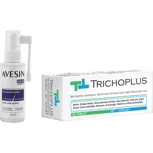 Avesin Hair Complex Serum ve Trichoplus Tablet Set