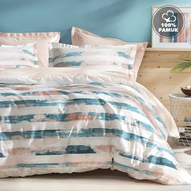 Yataş Bedding Stain Ranforce Çift Kişilik Nevresim Seti -