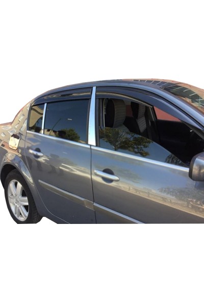 Arabamsekil Renault Megane Iı Hb Krom Kapı Direği 4 Prç. 2004-2010