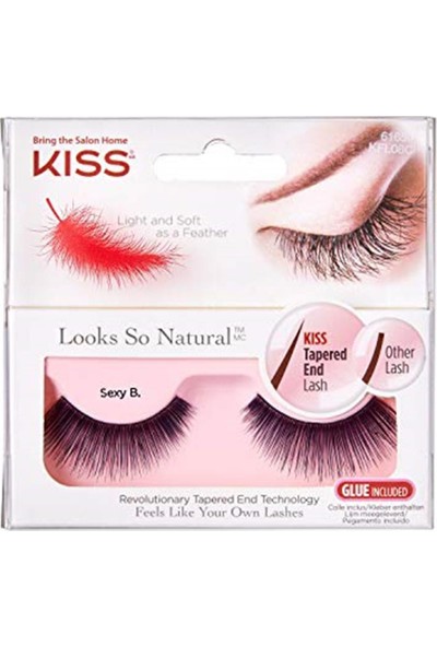 Kiss KFL08C Look So Natural Lash Sexy 1 Paket (1 x 40 G)