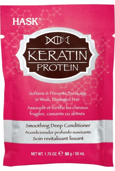 Hask Keratin Protein Saç Bakım Kremi Paket 50 gr