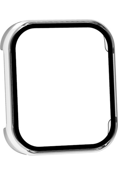 Zsykd Oppo Izle Için 2 42MM / 46MM Pc + Temperli Cam Izle Koruyucu Kılıf (Şeffaf Beyaz) (Yurt Dışından)