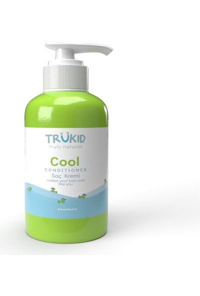 Trukid Cool Conditioner - Çocuklara Özel Tamamen Doğal Saç Kremi 236 ml