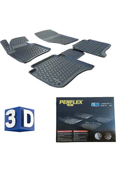 Perflex Fiat Doblo Paspas Perflex 3D Havuzlu 2015- Sonrası