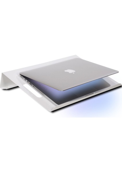 M1 Beyaz Laptop Altlığı Macbook Standı Sehpası Blume