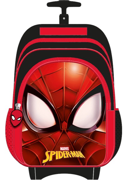 Marvel Spider-Man Çekçekli İlkokul Çantası Check 5680