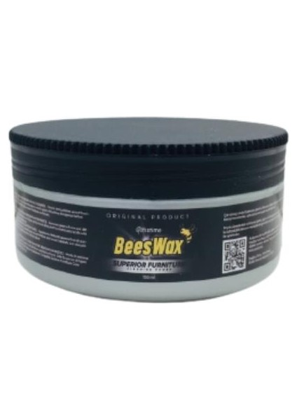 BeesWax 2'li Ahşap Onarıcı Parlatıcı Koruyucu Balmumu 2x150=300ml