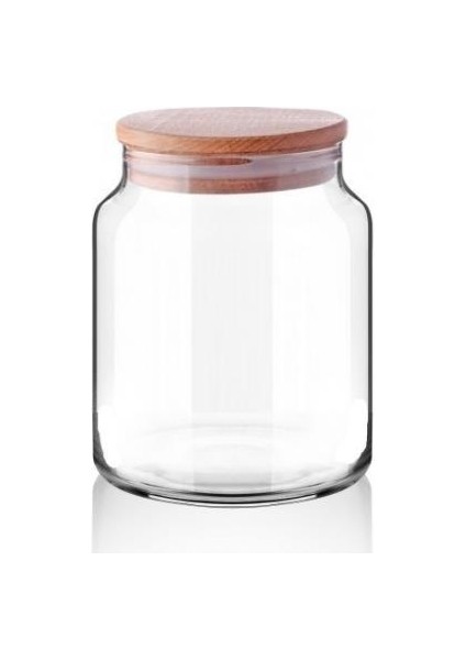 Bambu Vakum Kapaklı Cam Kavanoz 500ML 6 Lı indirimleri