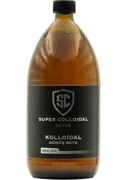 Super Colloidal Kolloidalgümüş Suyu 1000ml 40ppm