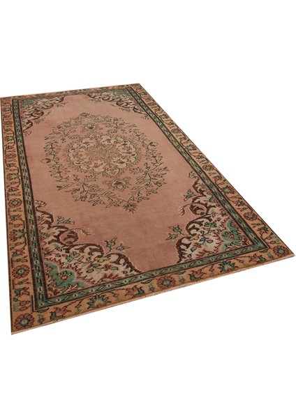 Klasik Modern Vintage El Dokuma Halı 157 x 270 cm 8534