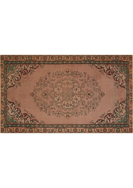 Klasik Modern Vintage El Dokuma Halı 157 x 270 cm 8534