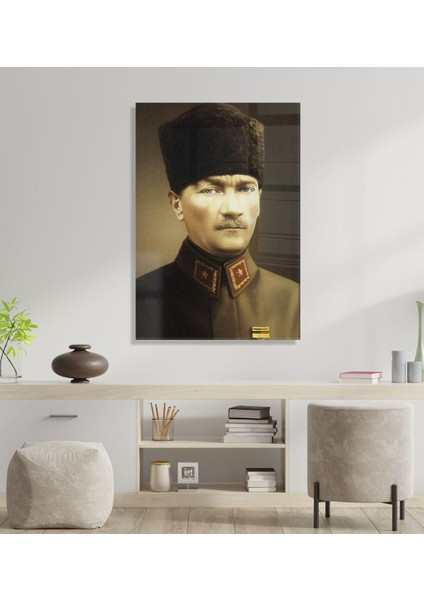 Gift Atatürk Temalı Cam Tablo 45X65CM-7