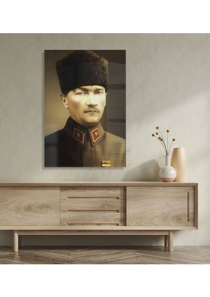 Gift Atatürk Temalı Cam Tablo 45X65CM-7