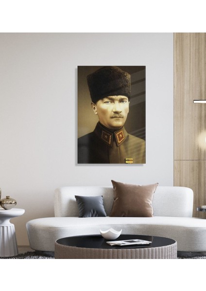 Gift Atatürk Temalı Cam Tablo 45X65CM-7