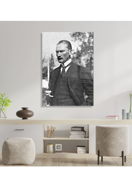 Gift Atatürk Temalı Cam Tablo 45X65CM-5