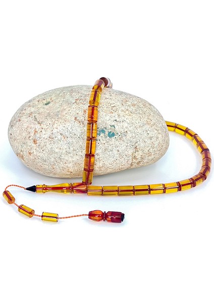 Sistemli Kesme Model Ateş Kehribar Tesbih modelleri