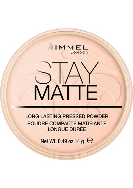 Stay Matte Pressed Pudra No: 002