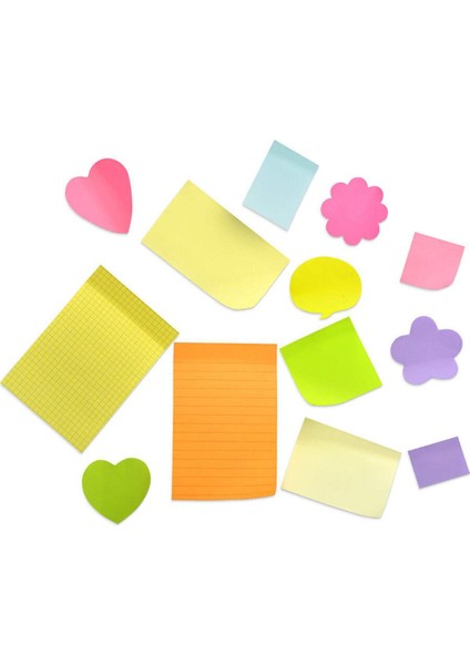 Post-It 655 Yapışkanlı Not Kağıdı 76 mm x 127 mm Sarı 100 Yaprak