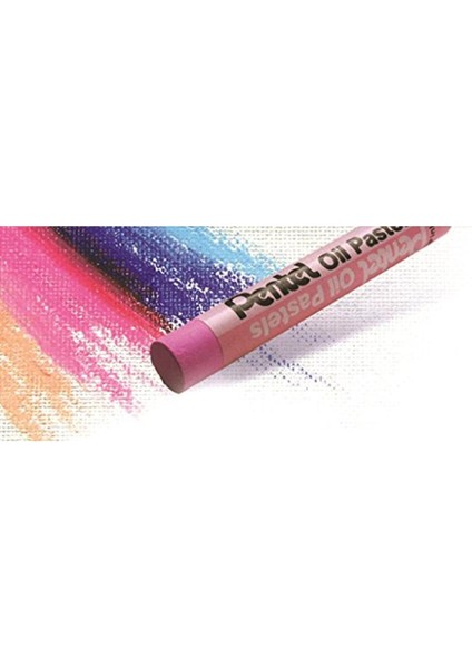 Pentel PHN-50U Yağlı Pastel Boya Seti 50'li Çok Renkli modelleri