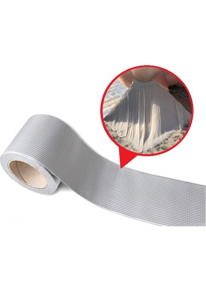 5 Metre x 10CM Çamur Bant Alüminyum Izolasyon Tamir Çatlak Bantı indirimleri