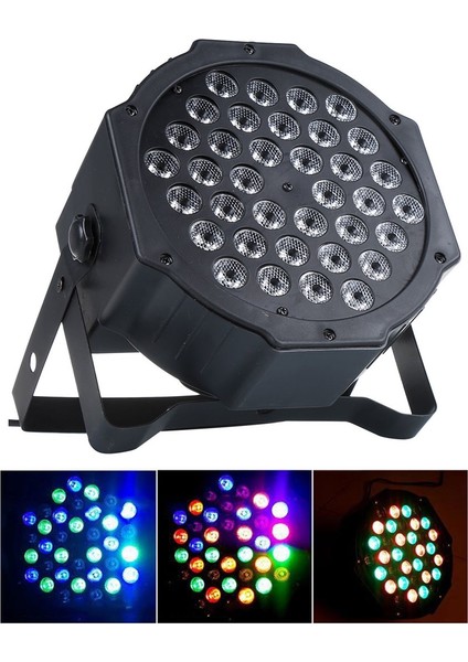 Par-136X Led Par Sahne Işık Sistemi 1x36 Watt RGB DMX512