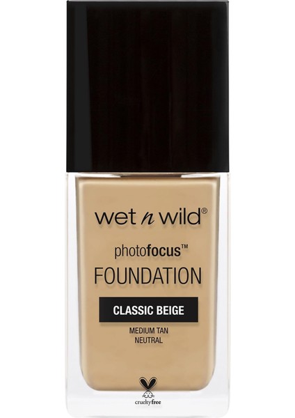 Wet N Wild Photo Focus Foundation Fondöten Classic Beige E371C