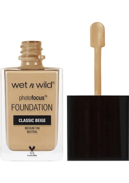 Wet N Wild Photo Focus Foundation Fondöten Classic Beige E371C