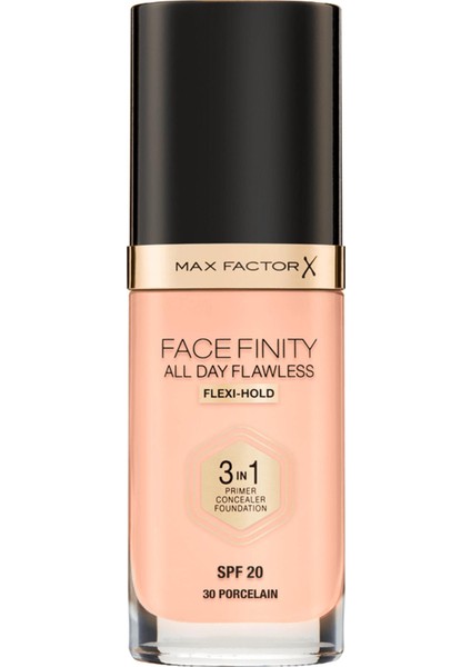 Max Factor Facefinity 3in1 Fondöten No:30 Porcelain