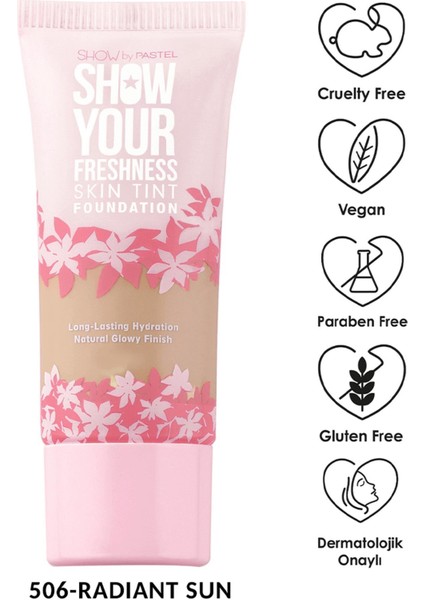 Show By Pastel Freshness Skin Tint Fondöten No: 506