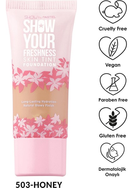 Show By Pastel Freshness Skin Tint Fondöten No: 503