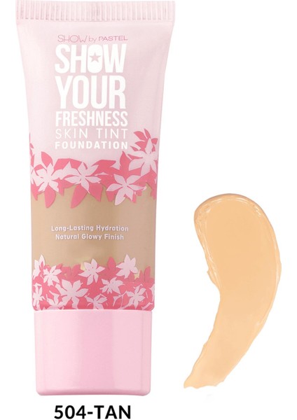 Show By Pastel Freshness Skin Tint Fondöten No: 504