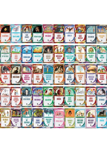 Dünya Çocuk Klasikleri Dev Set - 5 - ( 7-12 Yaş) 50 Kitap