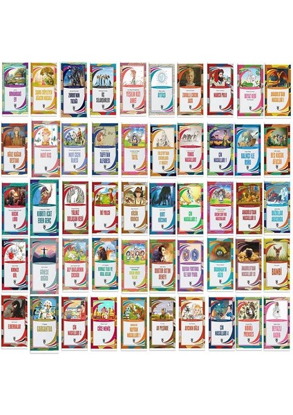Dünya Çocuk Klasikleri Dev Set - 4 - ( 7-12 Yaş) 50 Kitap