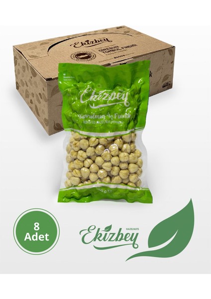 Vakum Kavrulmuş İç Fındık 250 gr 8'li fiyatları