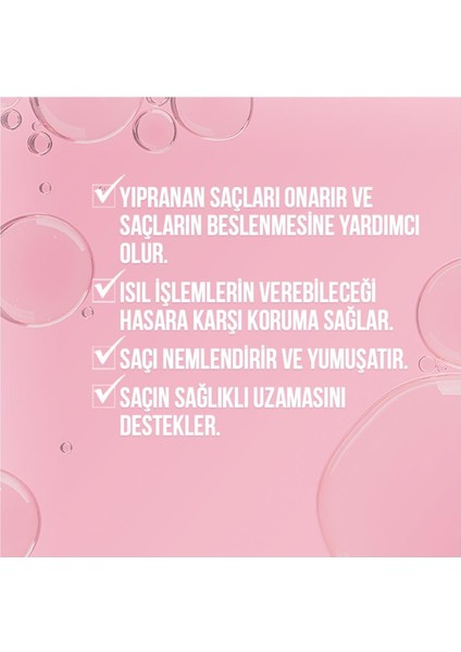 Sağlıklı Uzama Etkili Onarıcı Bakım Saç Bakım Yağı 100 ml