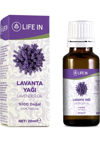 Life In Lavanta Yağı 20 ml