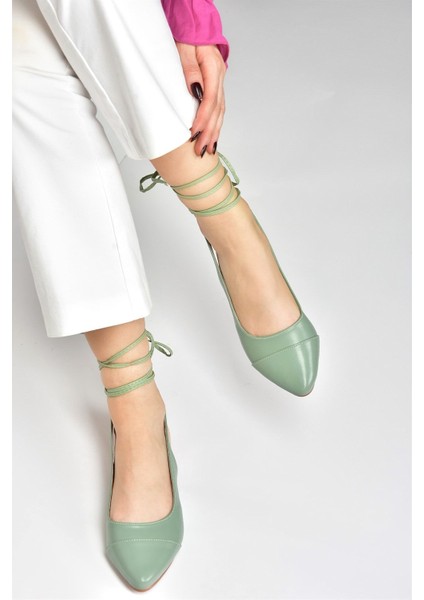 Yeşil Bilek Bağlamalı Kadın Babet M726890209