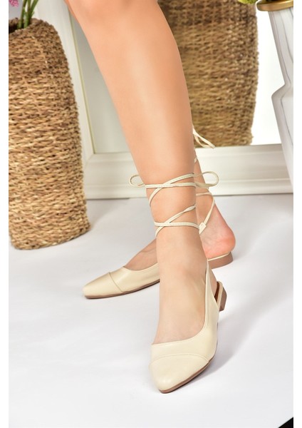 Bej Bilek Bağlamalı Kadın Babet M726890209 fırsatları