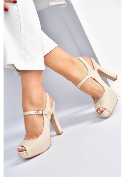 Ten Platform Topuklu Kadın Abiye Ayakkabı M348007009 modelleri