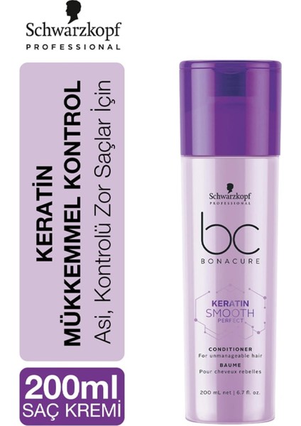 Keratin Mükemmel Kontrol Saç Kremi 200 Ml