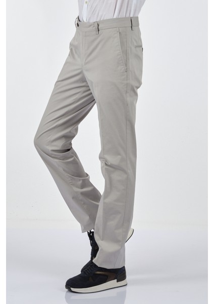 Slim Fit Dar Paça Normal Bel Taş Erkek Pantolon 00536210