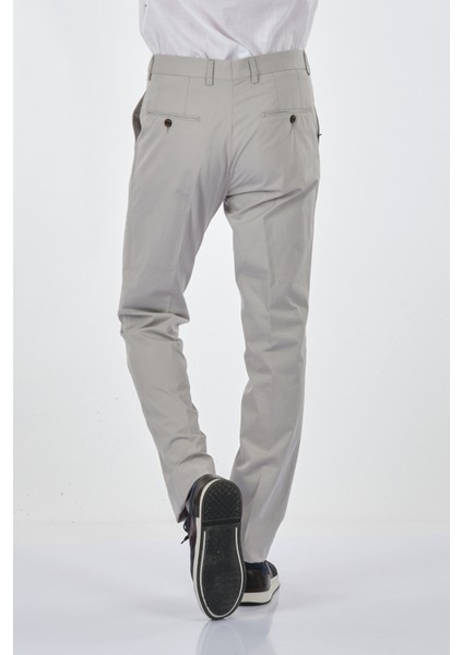 Slim Fit Dar Paça Normal Bel Taş Erkek Pantolon 00536210