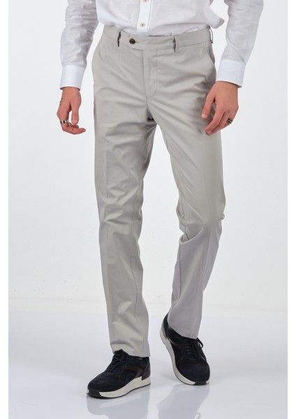 Slim Fit Dar Paça Normal Bel Taş Erkek Pantolon 00536210